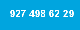 927 498 62 29